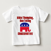 Bible Thumping, Gun Totin CONSERVATIVE