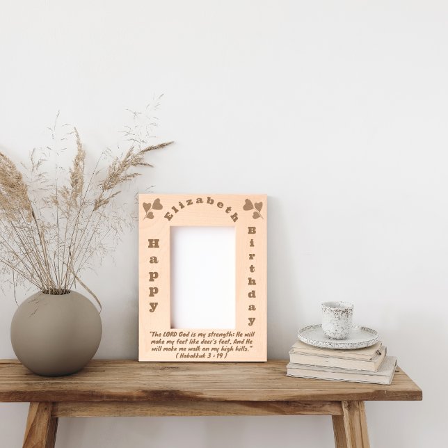 Bible Verse and Simple Vertical Texts For Birthday Etched Frames (Creator Uploaded)