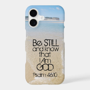 Bible Verse Be Still and Know I Am God, Ocean