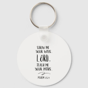 Bible verse Blue splash Tote Bag Key Ring