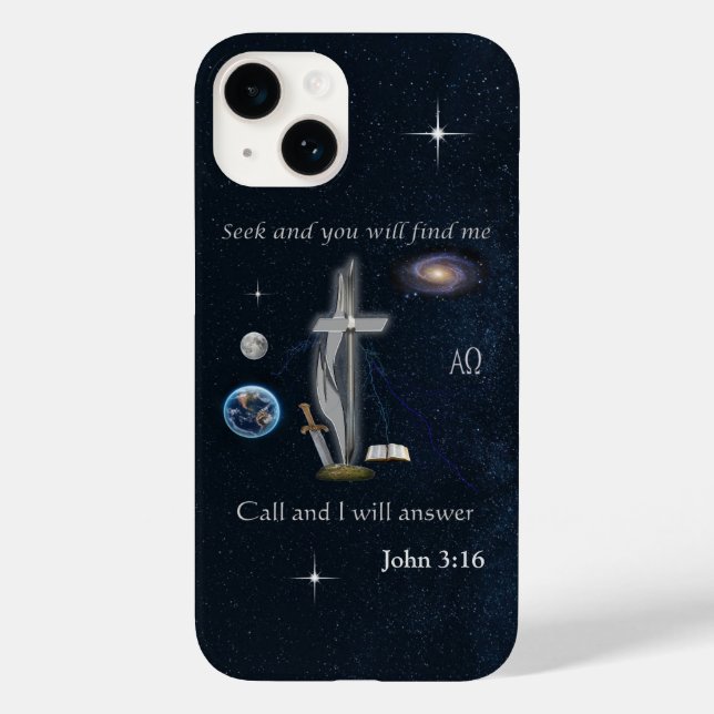 Bible verse Case-Mate iPhone case (Back)