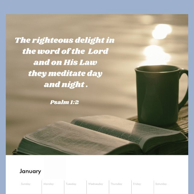 Bible Verse Christian Calendar (Creator Uploaded)