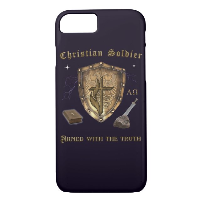 Bible Verse Christian Case-Mate iPhone Case (Back)