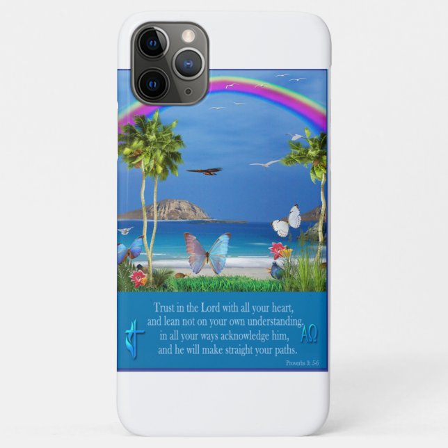 Bible Verse Christian Case-Mate iPhone Case (Back)