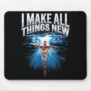 Bible Verse Christian Faith Christianity Church Je Mouse Pad