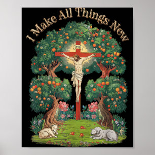 Bible Verse Christian Faith Christianity Church Je Poster