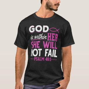 Bible Verse Christian Prayer Jesus Lord Savior God T-Shirt