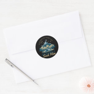 Bible Verse Classic Round Stickers