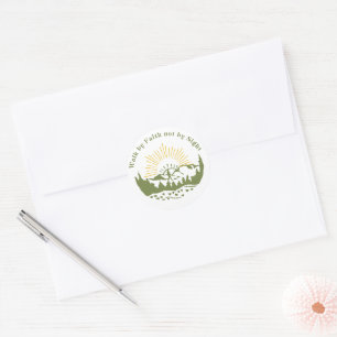 Bible Verse Classic Round Stickers