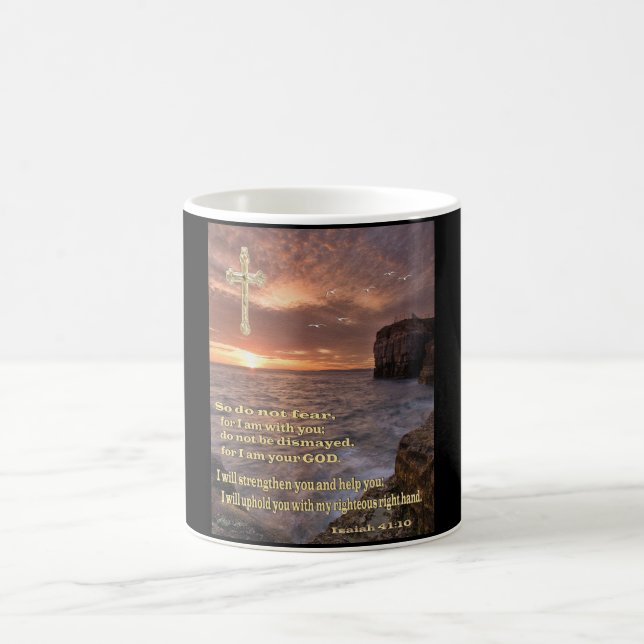 Bible Verse Coffee Mug (Center)