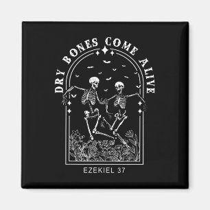 Bible Verse Dry Bones Come Alive Christian Jesus  Magnet