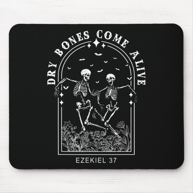 Bible Verse Dry Bones Come Alive Christian Jesus  Mouse Pad (Front)