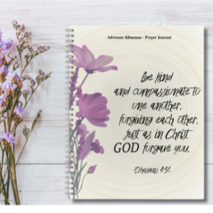 Bible Verse Floral Prayer Journal