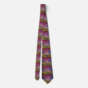 Bible verse from James 1:12. Double Sided Printed Tie