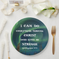 Bible Verse Inspirational Quote Northern Lights