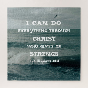 Bible Verse Inspirational Quote Scripture Jigsaw P Jigsaw Puzzle
