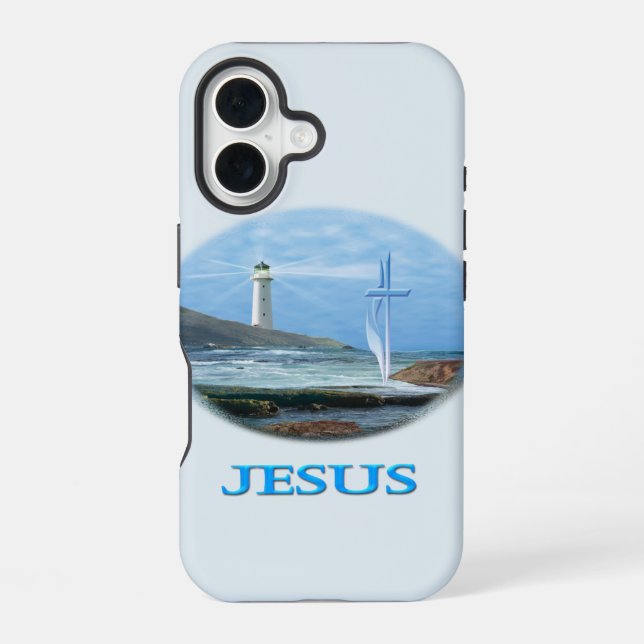 Bible Verse iPhone 16 Case (Back)