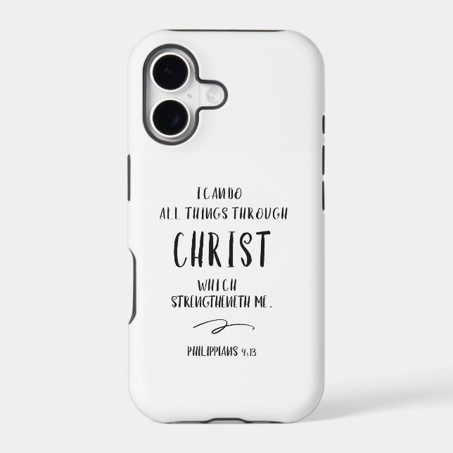 Bible verse iPhone / iPad case (Back)