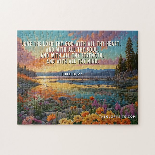 Bible Verse Jigsaw Puzzle (Horizontal)