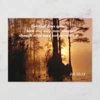 Bible Verse Job 33:14 God Does Speak