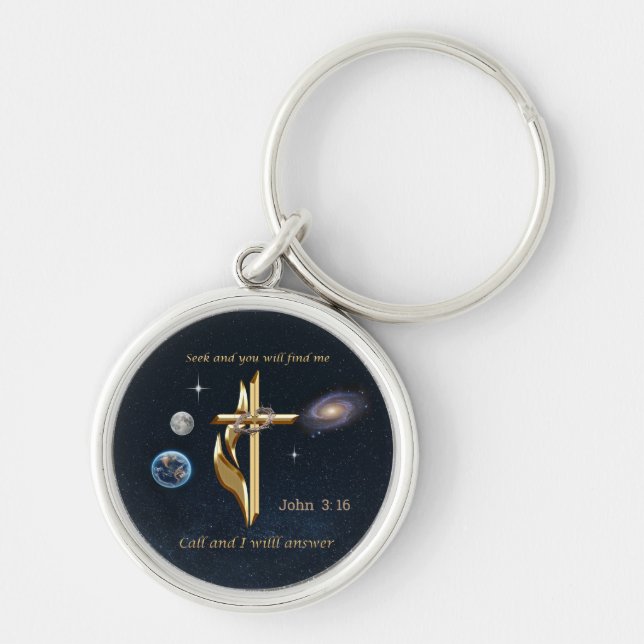Bible verse key ring (Front)