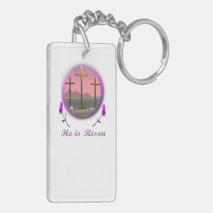 Bible verse key ring