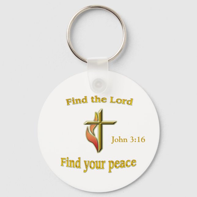 Bible verse key ring (Front)