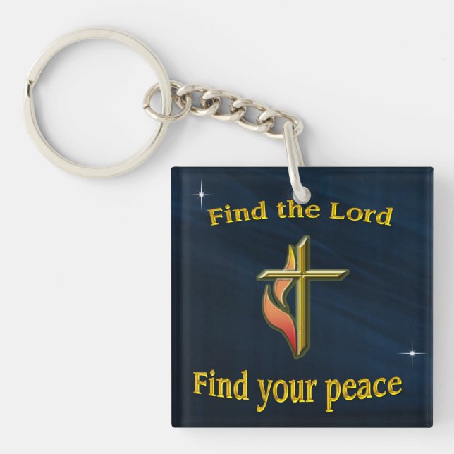 Bible verse key ring (Front)