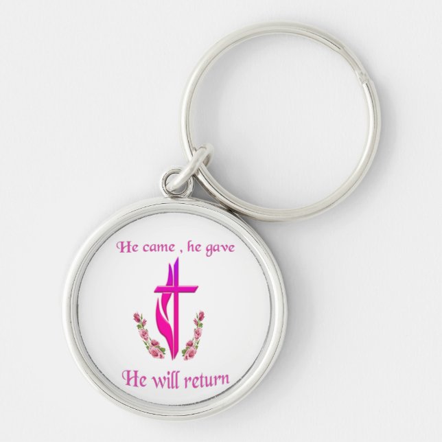 Bible verse key ring (Front)