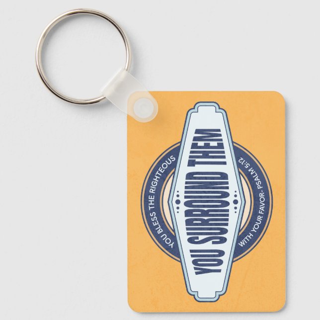 Bible Verse Keyring for Christians (Front)