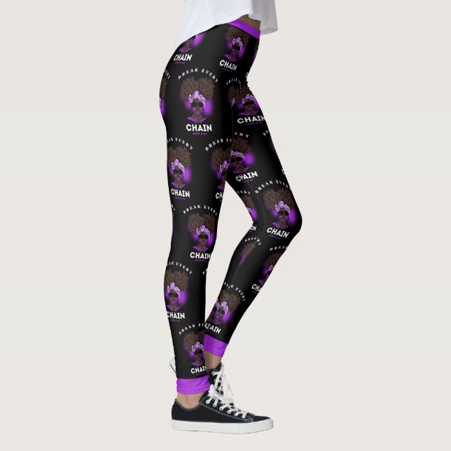 Bible Verse Leggings For Black Women (Right)