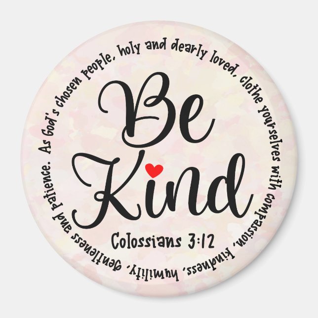 Bible Verse  Magnet (Front)
