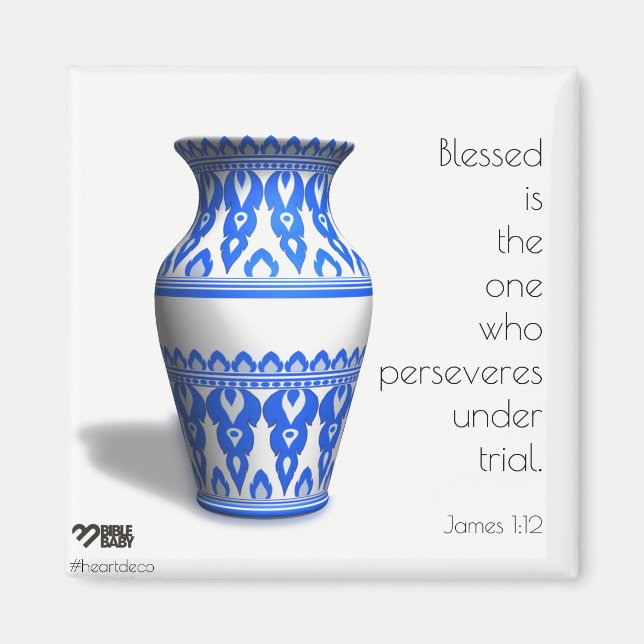 Bible Verse Magnet - James (Front)