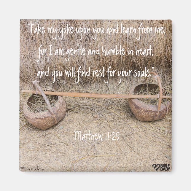 Bible Verse Magnet - Matthew (Front)