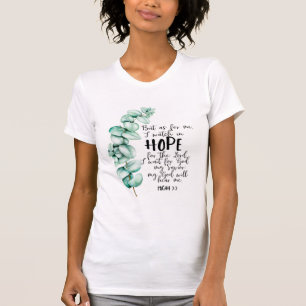 Bible Verse Micah White Woman T-shirt