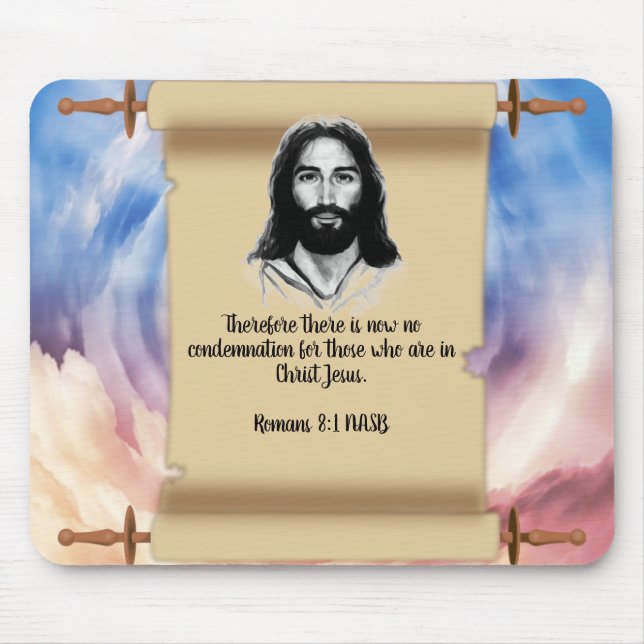 Bible Verse Mouse Pad (Front)