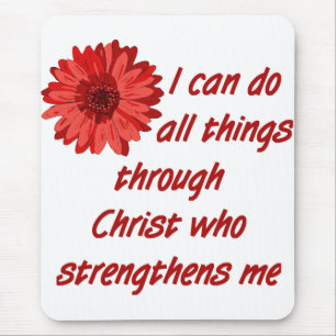 Bible Verse Mousepad. Mouse Pad