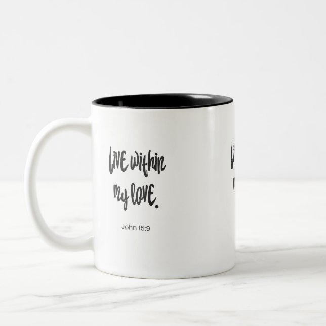 Bible Verse Mug Christian Mug Jesus Mug  (Left)