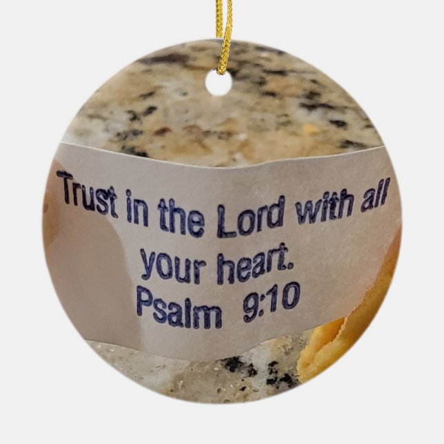 Bible verse ornament (Front)