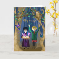 Bible verse, Owl, Butterflies Storybook Art