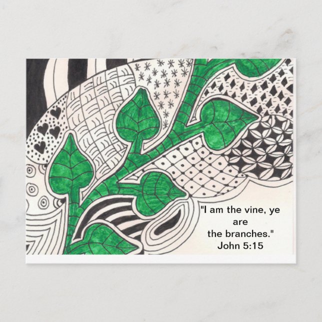 Bible Verse Post Card (Front)