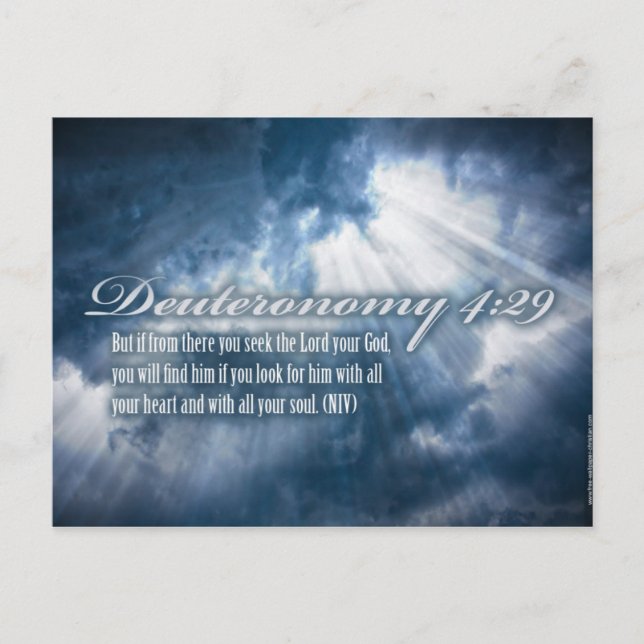 Bible Verse Postcard (Front)