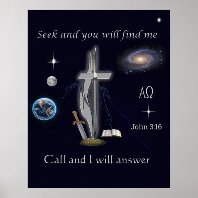Bible verse poster (Front)