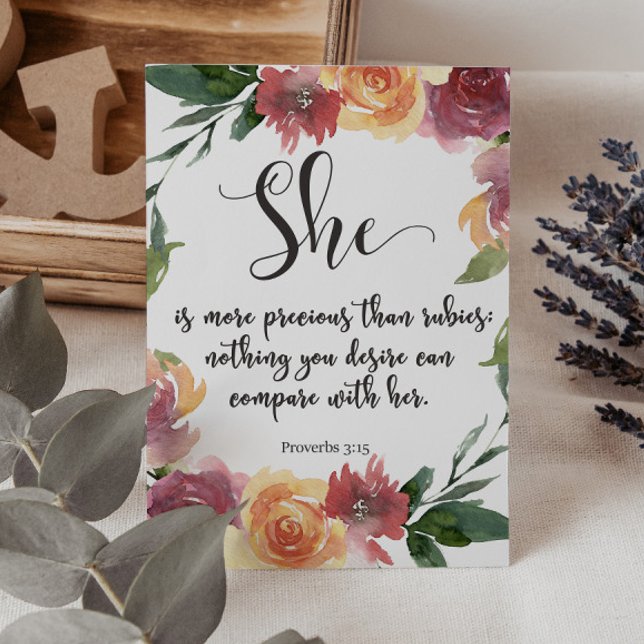  Bible Verse Proverbs Card (Creator Uploaded)