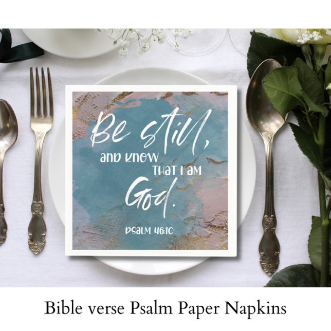 Bible verse Psalm Paper  Napkins (Creator Uploaded)