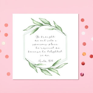 Bible verse Psalm Paper  Napkins