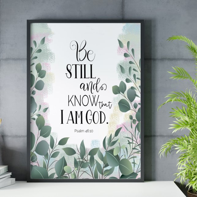 Bible verse Psalm Poster (Creator Uploaded)