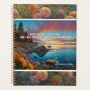 Bible Verse Psalms Planner