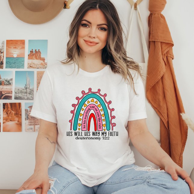 Bible verse rainbow scripture T-Shirt (Creator Uploaded)
