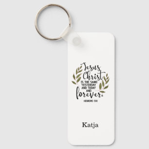 Bible verse Rectangular Keychain
